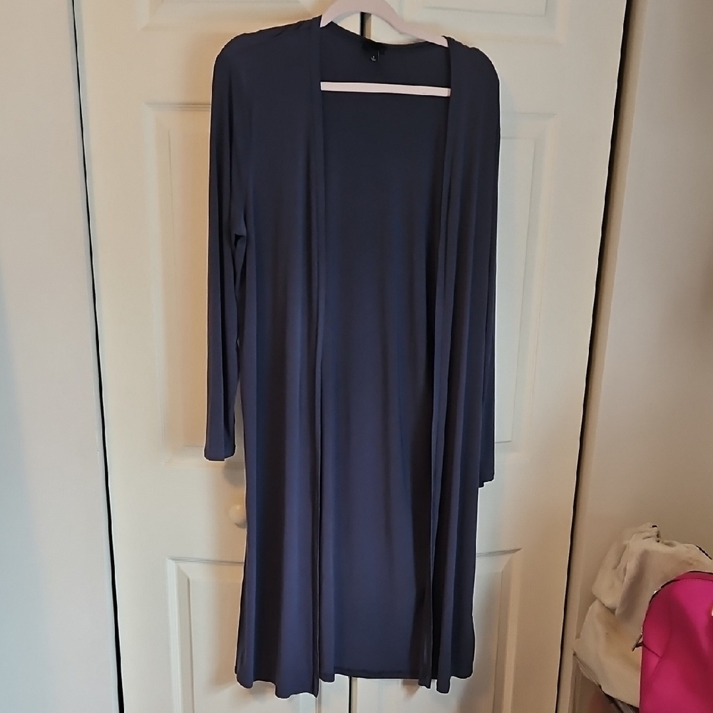 torrid Deep Navy Long Duster